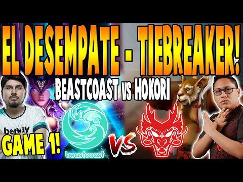 BEASTCOAST vs HOKORI [GAME 1] BO3 - EL DESEMPATE Tiebreaker! - DPC SA TOUR 2 SPRING 2022 DOTA 2