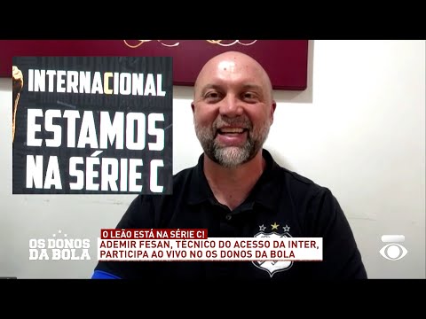 Entrevista Ademir Fesan (técnico Inter de Limeira) Acesso 2025 - 09/09/2025 - Os Donos da Bola