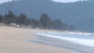 preview picture of video 'agonda beach , goa , india - a virtual visit to the stunning beach'
