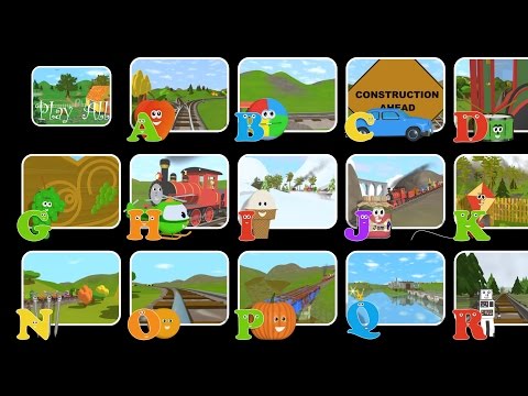 Choose Your Favorite Letter to Watch! - The Alphabet Adventure with Alice and Shawn the Train