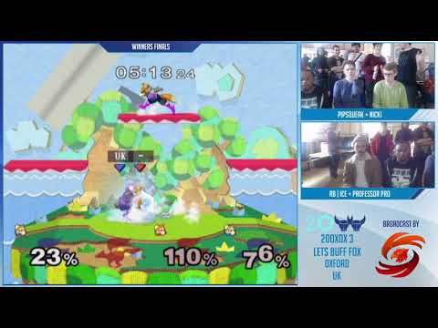 Pipsqueak + Nikki vs Ice + Professor Pro - 20OxOx3 - Doubles - Winners Finals