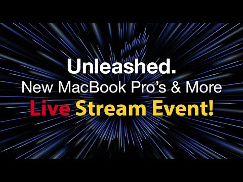 Apple's October Event MacBook Pro's - LIVE STREAM COVERAGE & FeedBack!