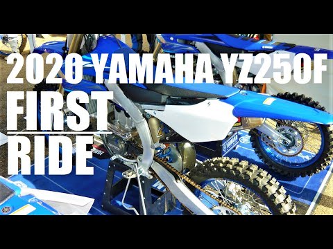 2020 YAMAHA YZ250F First ride