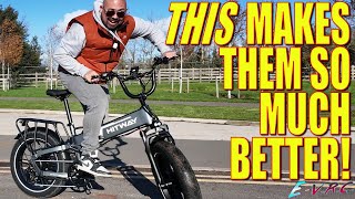 This Upgrade Makes FAT Tyre Folding Ebikes WAY Better! Hitway BK10s Pro Review