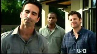 Curt Smith (of TFF) guests in &quot;Psych&quot;  9/1/10 (1/2)