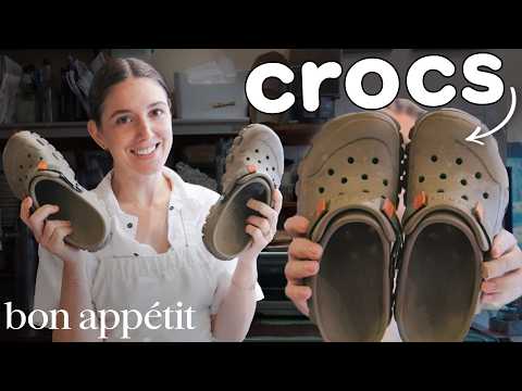 20 Chefs Answer: The Best Shoes for 12 Hour Shifts | Restaurant Talks | Bon Appétit