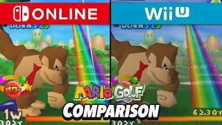 Mario Golf 64 Graphics Comparison (Switch vs. Wii U)