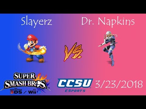 Riptide 6 CCSU Smash 4 - Slayerz (Mario) vs Dr. Napkins (Sheik)