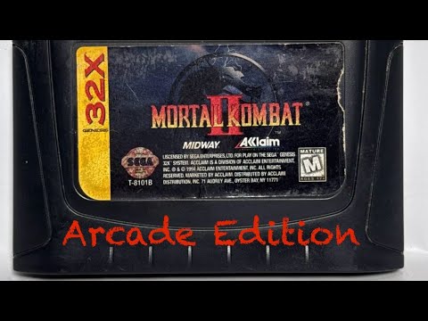 ARCADE EDITION? Mortal Kombat 2 Arcade Edition for Sega 32X!
