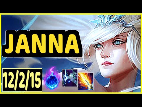 JANNA VS SHEN - 12/2/15 KDA SUPPORT GAMEPLAY