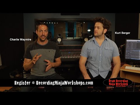 All About Drum Recording Ninja Workshops - How To Record Drums