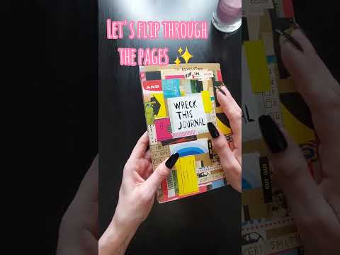 📦 Unboxing my 'Wreck It Journal' by Keri Smith | A journal to create and destroy ✨️
