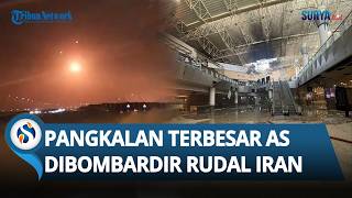 Detik-detik Pangkalan Udara Terbesar AS di Kuwait Dibombardir Rudal Iran, Keok Tak Bisa Balas?