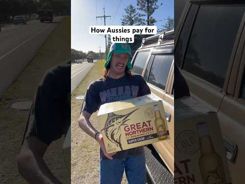 How Aussies pay for things #beer #skit #pay #payment #debt #aussie #bogan #comedy