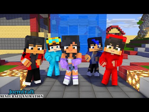 APHMAU CREW | CASH CREW | GOMY GOMY DANCE | SUPE IDOL DANCE | ALL EPISODES - Minecraft Animation