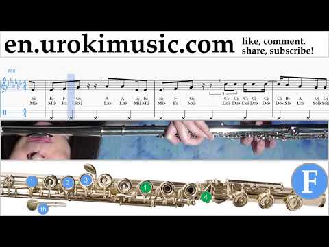 Flute lessons Vaina Loca - Ozuna x Manuel Turizo Sheet Music Tutorial um-ih352