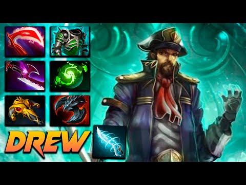 Drew Kunkka Hard Carry Pirate - Dota 2 Pro Gameplay [Watch & Learn]