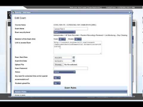 Examity Working With Exams