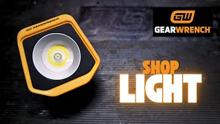 GEARWRENCH 1000 Lumens Rechargeable LED Shop Light (GWSL1000) Review
