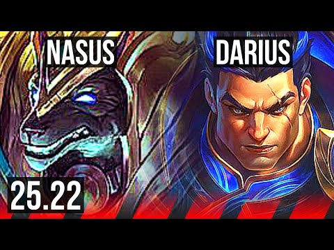 NASUS vs DARIUS (TOP) | EUNE Master | 25.22