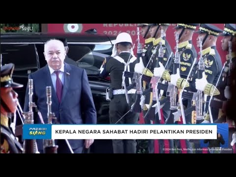 KEPALA NEGARA HADIRI PELANTIKAN PRESIDEN
