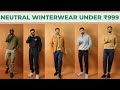 Winterwear Haul 2024- Neutral colors Edition| Quarter zip sweater, mock neck, hoodie, jacket, sweats