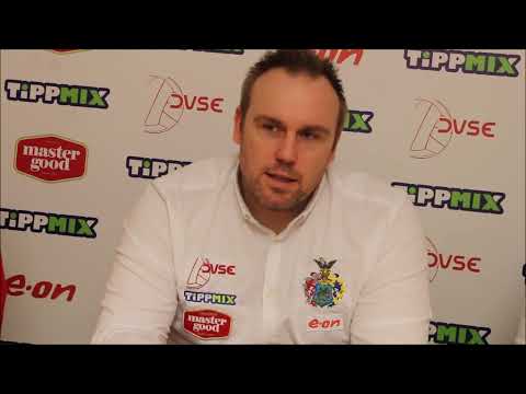 DVSE-Master Good - METALCOM Szentes mérkőzés utáni sajtótájékoztató