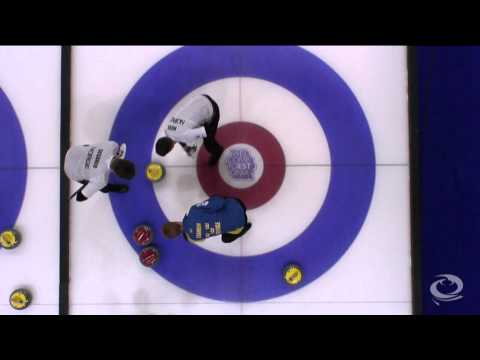 CURLING: SWE-NOR World Junior Chps 2015 - Men Draw 7 HIGHLIGHTS