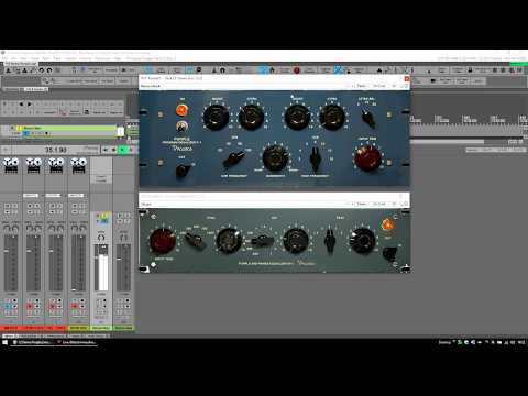 Acustica Audio Purple P1 & M5 - Pultec Style Tube EQ Plugins PT.1 - [Ambient Track Demo]