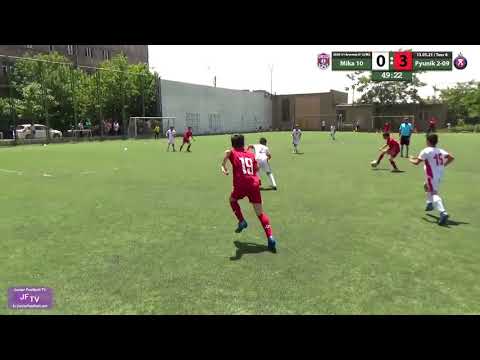 Pyunik-09 vs Mika-09, Aram Khachatryan (17) all touches