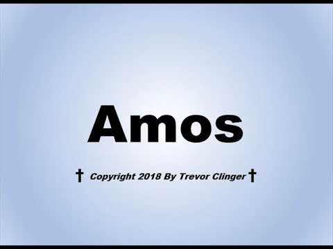 How To Pronounce Amos