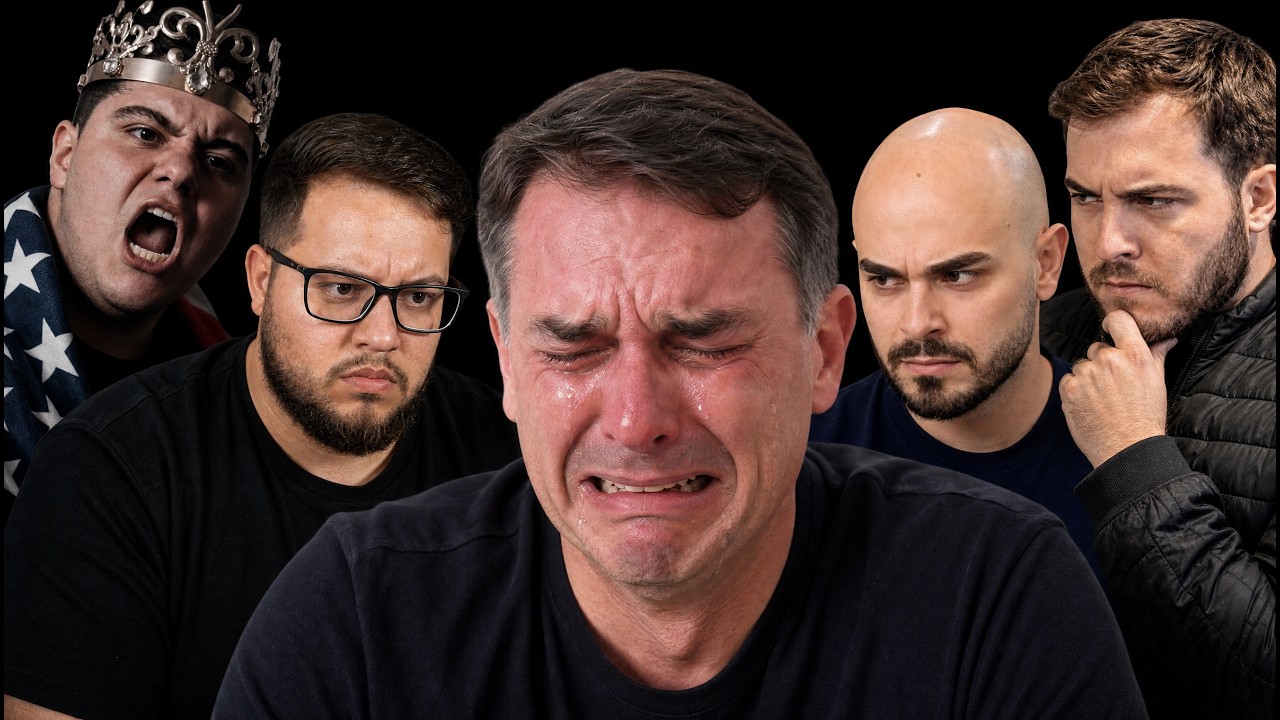 INFLUENCERS DE DIREITA DESISTIRAM DO FLÁVIO
