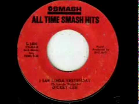 Dickey Lee - I Saw Linda Yesterday