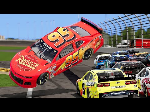 Racing Blowover Crashes #8 | BeamNG Drive