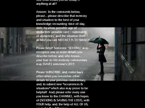 FIND SEEK AND SAVE THE LOST!