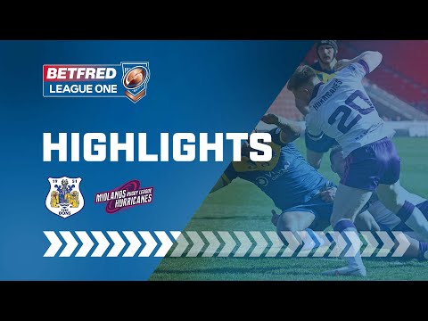 Highlights | Doncaster v Midlands Hurricanes