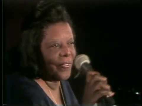 Mary Lou Williams at Les Mouches, NYC, 1978 Cabaret Show, Carline Ray