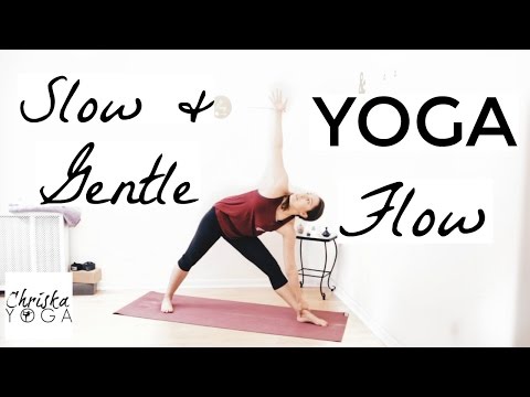 Gentle Yoga - 45 Minute Slow and Gentle Yoga Flow - Full Body Gentle Flow - Beginners Yoga
