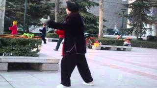 preview picture of video 'New City Plaza Park in Xian China, Chinese Local Life'