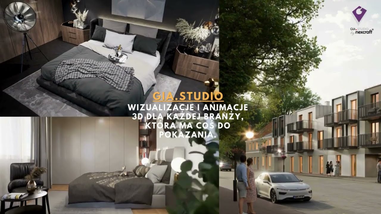 Wizualizacje 3D GIA Studio - showreel