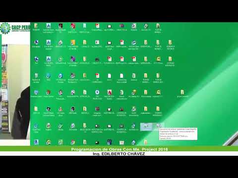 PROGRAMACION DE OBRAS CON MS PROJECT 2016 SESION 01