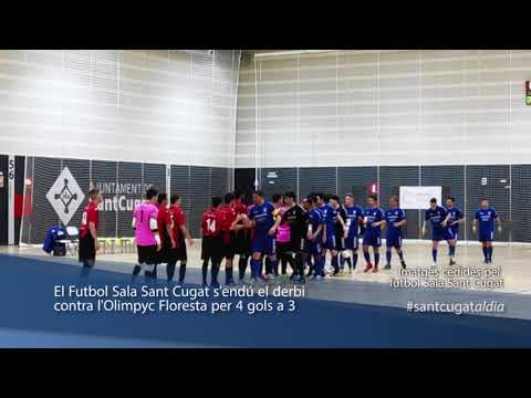 El Futbol Sala Sant Cugat s’endú el derbi contra l’Olimpyc Floresta