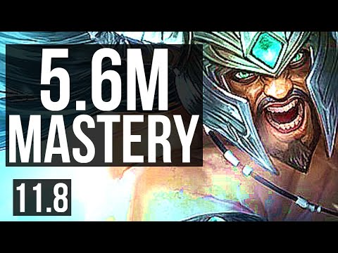 TRYNDAMERE vs SYLAS (MID) | 5.6M mastery, 2400+ games, 6 solo kills | NA Diamond | v11.8
