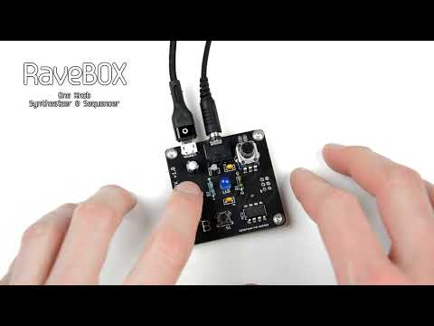 RaveBOX v1.0 - DIY Synthesizer and Sequencer with ATtiny