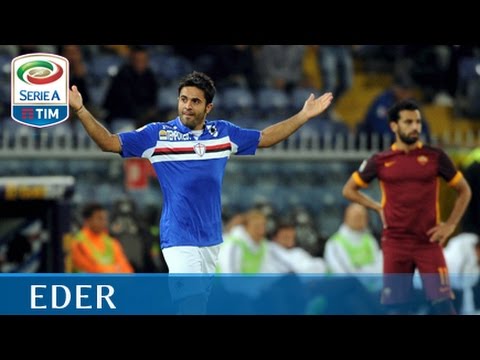 Il gol di Eder - Sampdoria - Roma 2 - 1 - Giornata 5 - Serie A TIM 2015/16