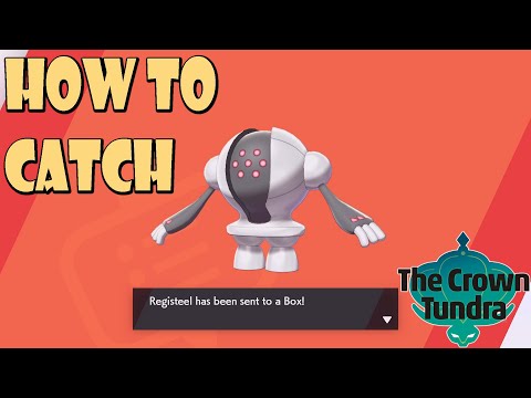 Crown Tundra how to catch registeel