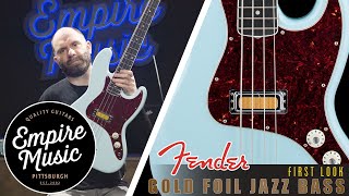 Video thumbnail for FIRST LOOK - Fender Gold Foil Jazz Bass - EMPIRE MUSIC by Empire Music