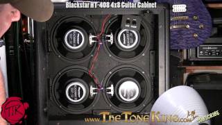 Video thumbnail for Blackstar 4x8 HT-408 Guitar Cabinet Demo & Review by The Tone King
