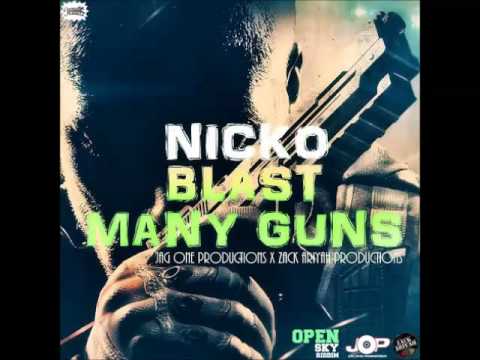 Nicko Blast - Many Guns - Open Sky Riddim - May 2015 | @GazaPriiinceEnt