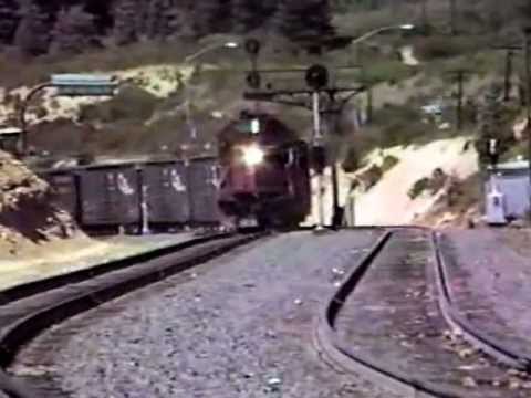 Southern Pacific in Mt. Shasta - 1984